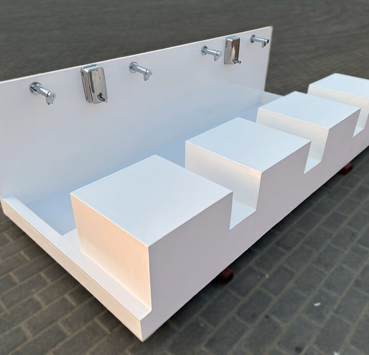 Mobile Ablution Units Abu Dhabi | Portable Wudu Units Dubai