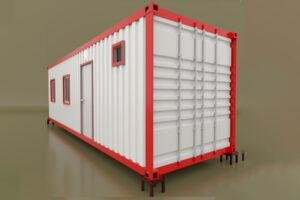 container office back side