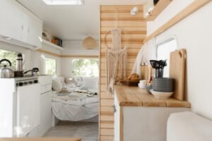 furnished Container House interior