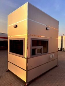 Security Cabin with Toilet UAE | security guard cabin