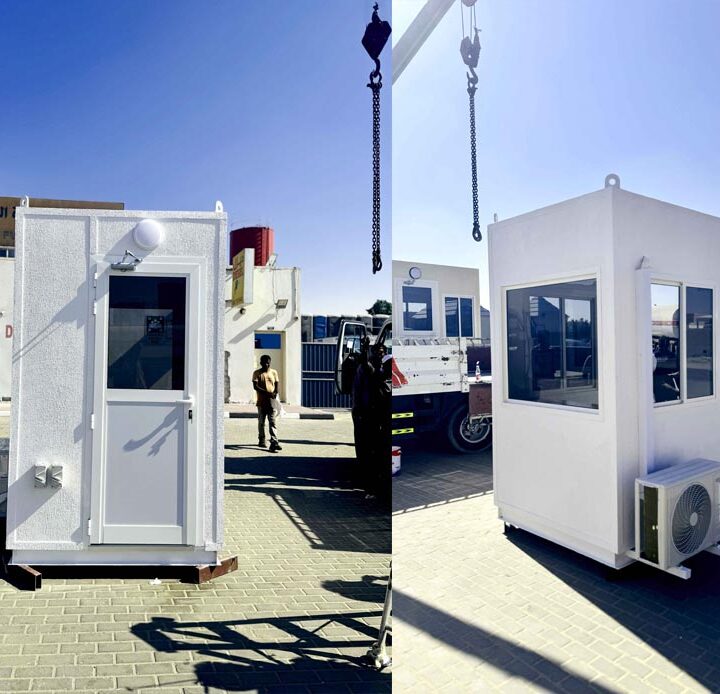 Prefabricated Security Cabin Dubai, UAE | Prefab Security Cabin