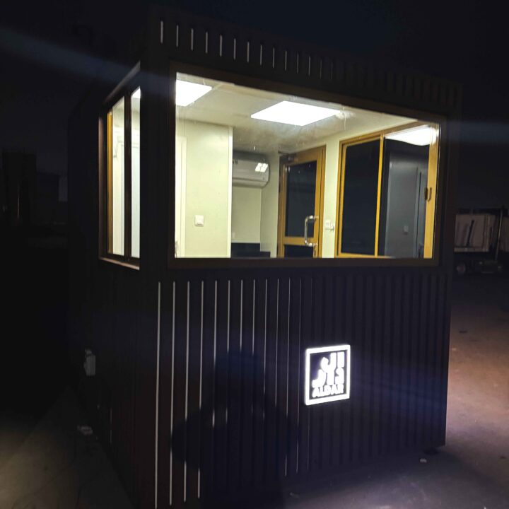 FRP/PUF Portable Security Cabin | PVC Security Cabin UAE