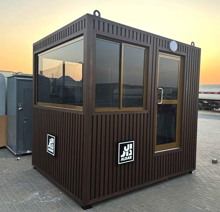 FRP/PUF Portable Security Cabin | PVC Security Cabin UAE